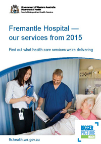 Image of 2015 Fremantle Hospital service brochure